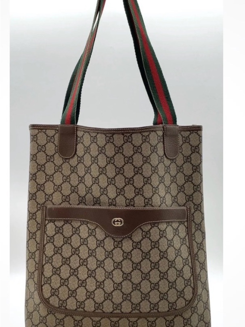 Gucci Sherry Line GG Supreme PVC Tote Bag